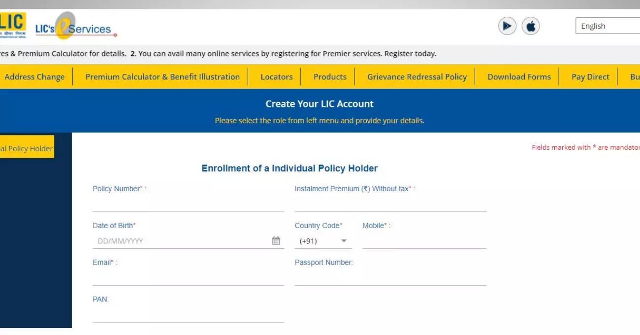 how to check lic policy status