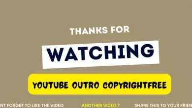 Youtube outro Copyrightfree